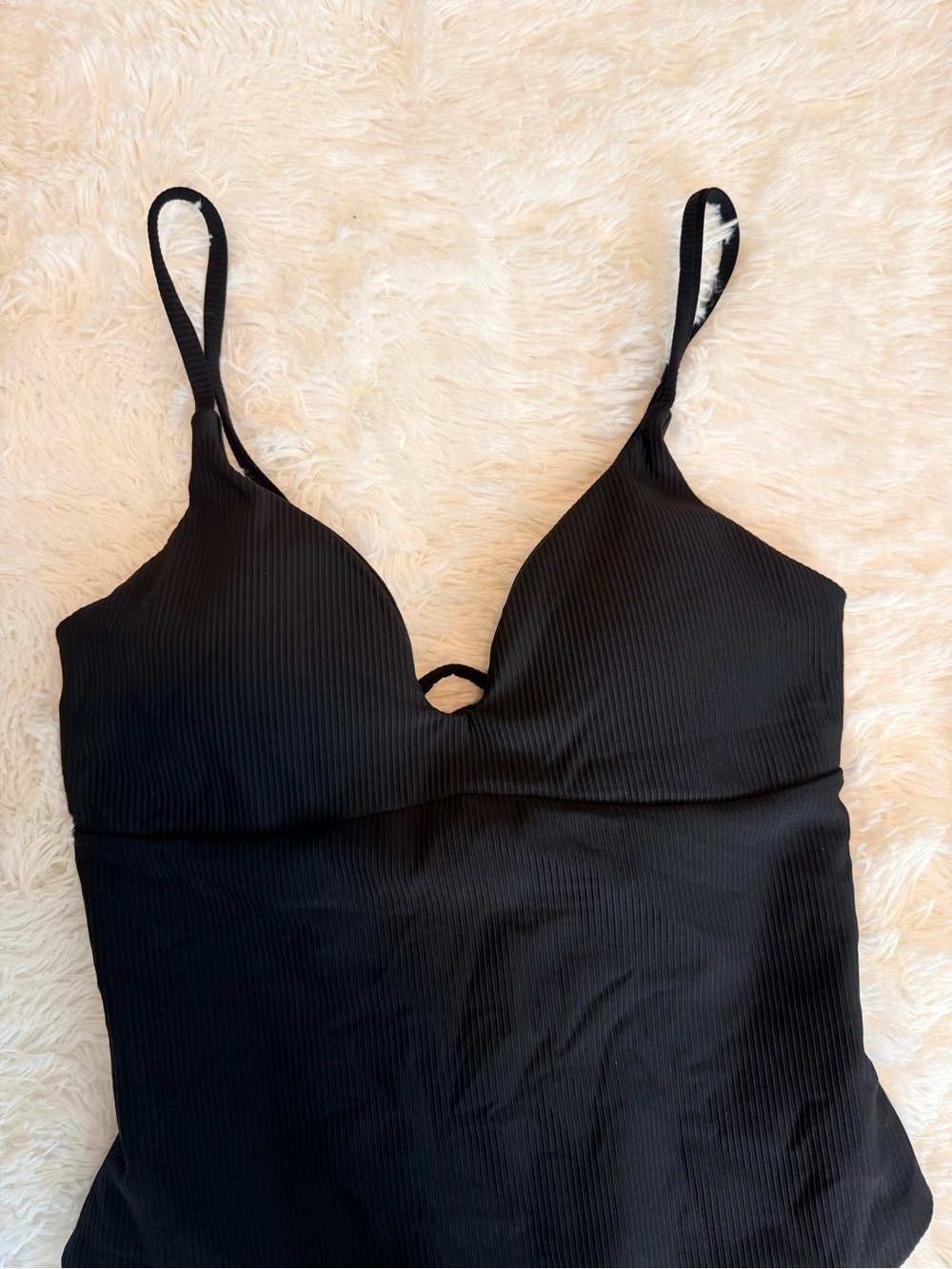 Epiphany LA Push-Up & Tummy Control Ribbed One Piece Swimsuit - Black - Picture 2 of 7